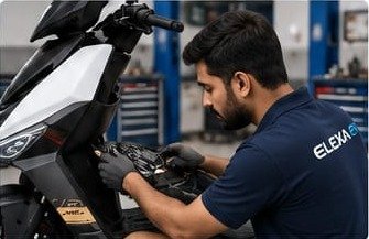 ELEXA EV service technician